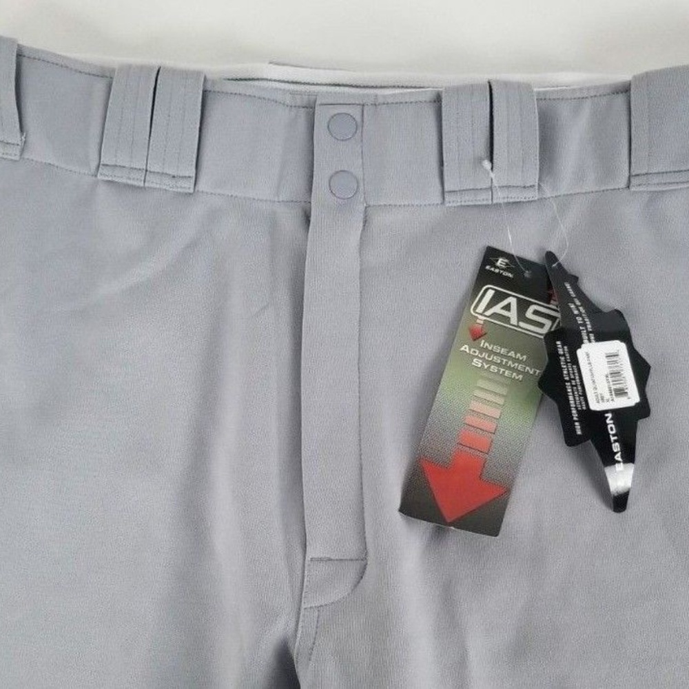 Easton Baseball Pants Grey Adult Quantum Plus